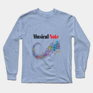 Musical Note Long Sleeve T-Shirt